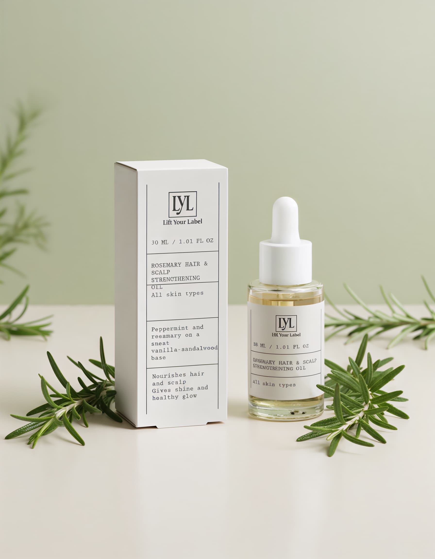 Rosemary Hair & Scalp Strengthening Oil